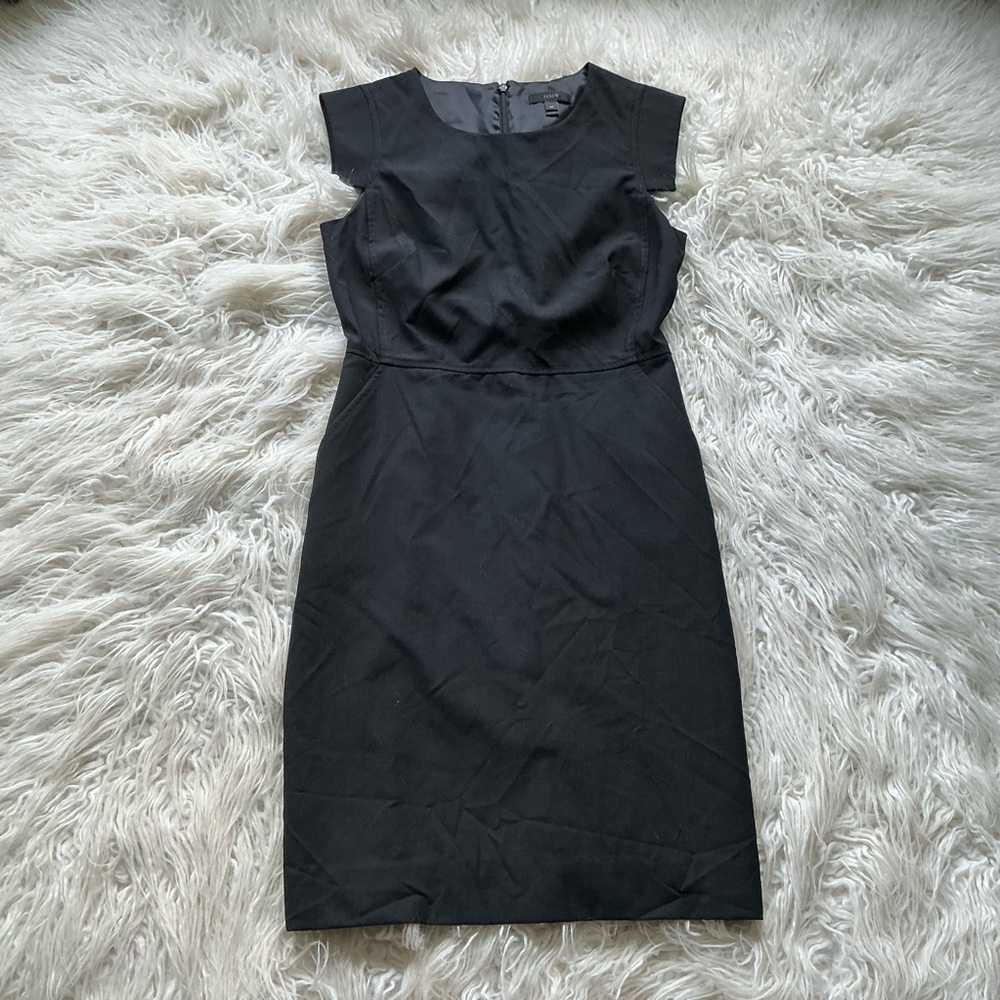 J Crew Petite resume sheath dress
